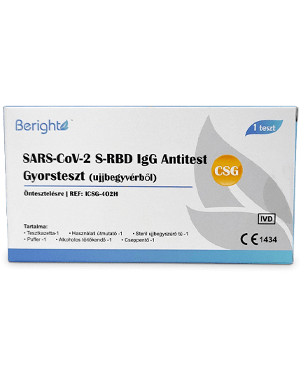 COVID-19 antitest (IgG) gyorsteszt